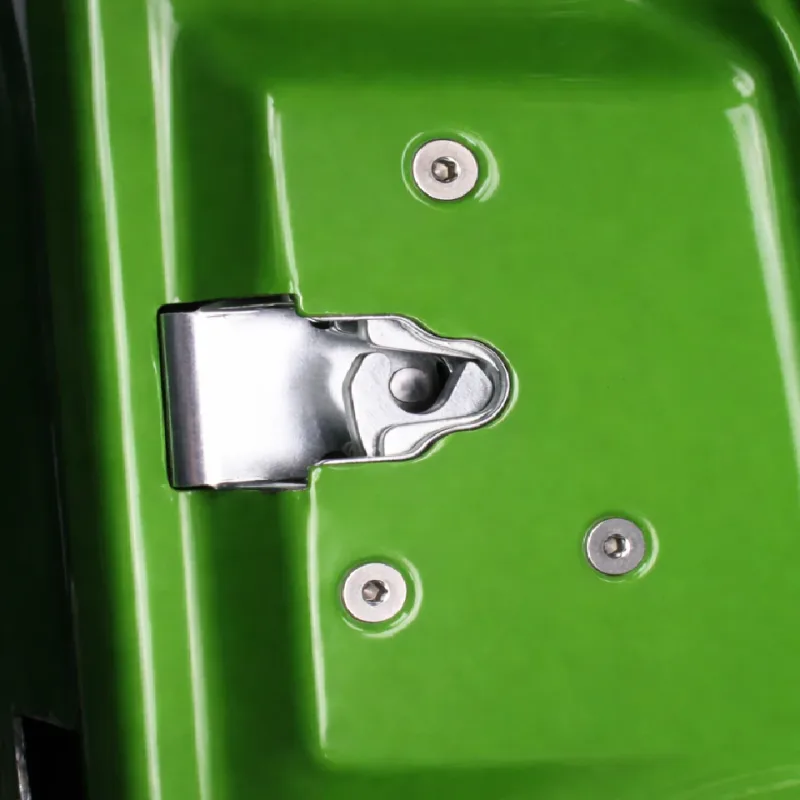 Altman bolt-in door latch kit for 68-72 Ford truck, alternate angle