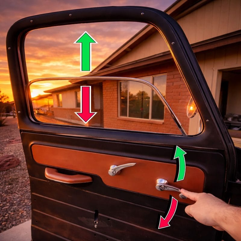 power window kits for classic gm and ford trucks crank switches