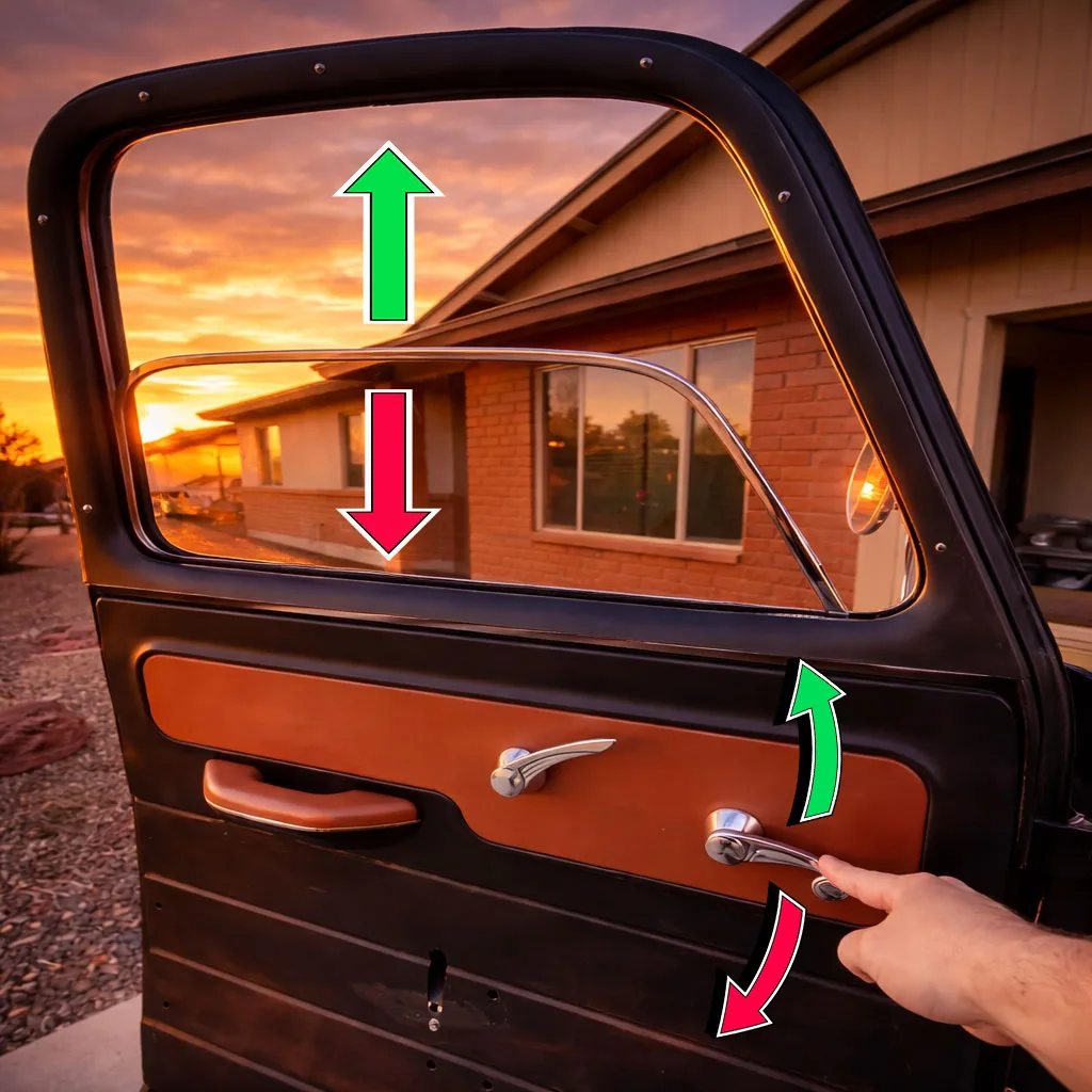 Power window conversion kits for classic trucks