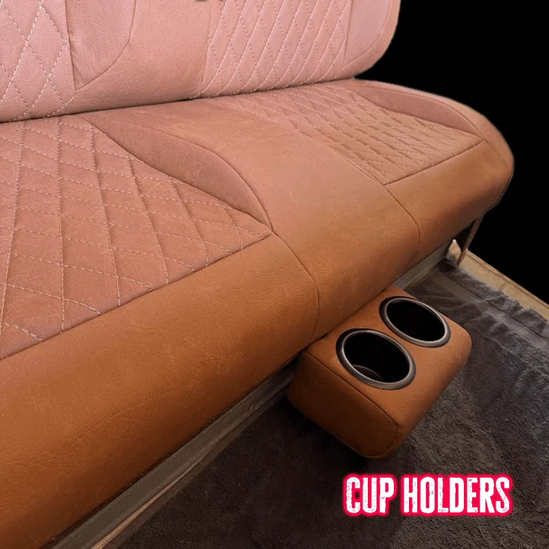 Cup holders offered with the 1947-1955 Chevy GMC truck upholstered interior kit