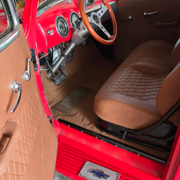 Upholstered Interior Kit - 1947-1955 Chevy GMC Truck — installed