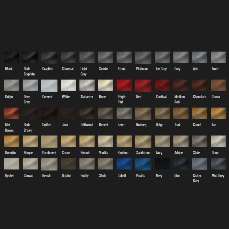 Vinyl colour swatch squares for the 1947-1955 Chevy GMC truck interior kit
