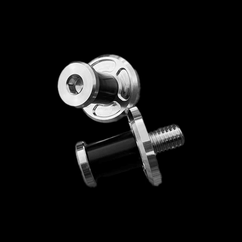 Billet door strikers for 1967-72 Ford truck, alternate angle