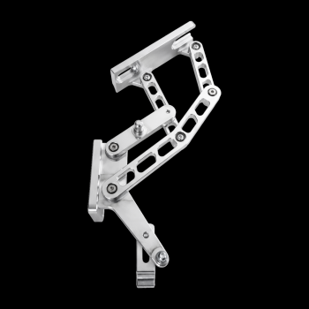 Billet aluminum hood hinges for 65-66 Ford truck