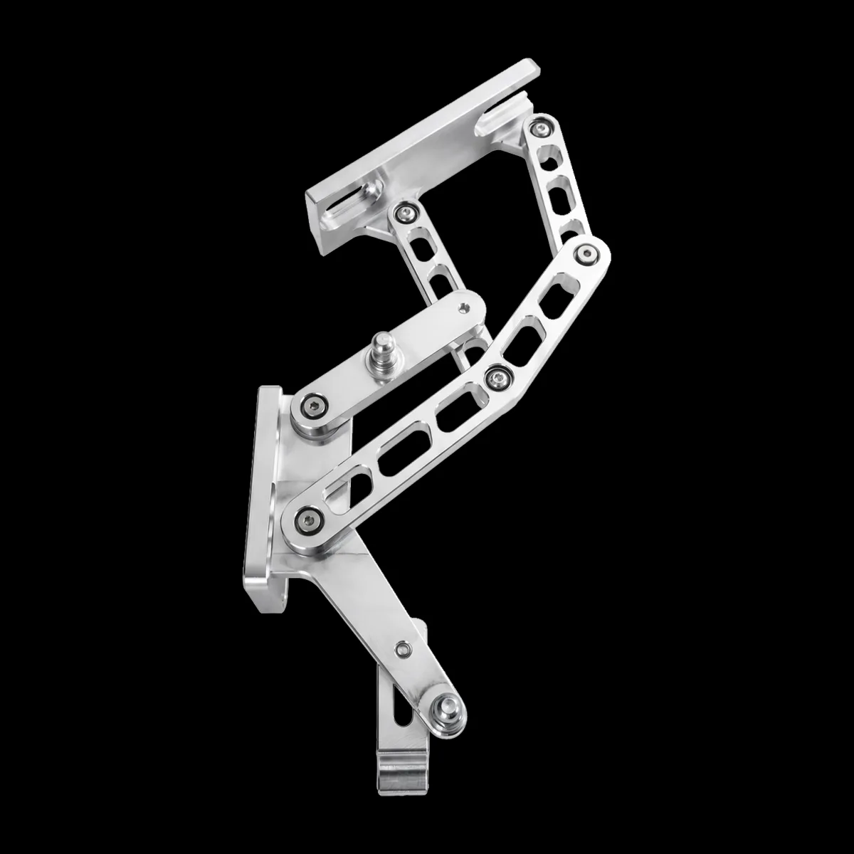 Billet aluminum hood hinges for 65-66 Ford truck