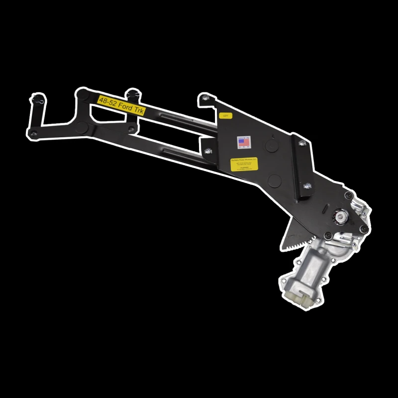 Power window kit with regulator and switches for classic Ford trucks
