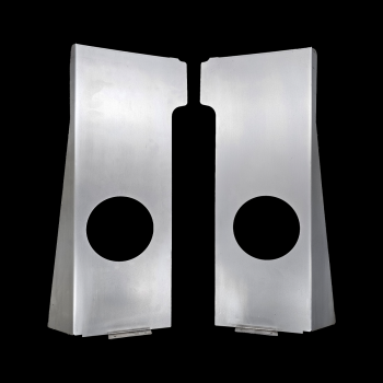 Speaker brackets for 55-59 GMC Chevy truck dash speakers