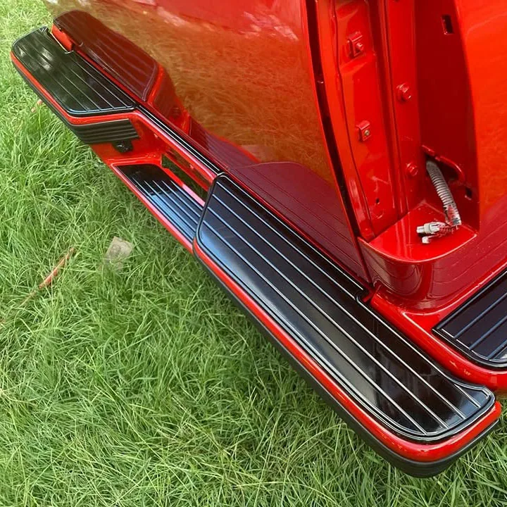 Billet Step Side Rear Bumper Pads - 1988-1998 GMC Chevy Truck