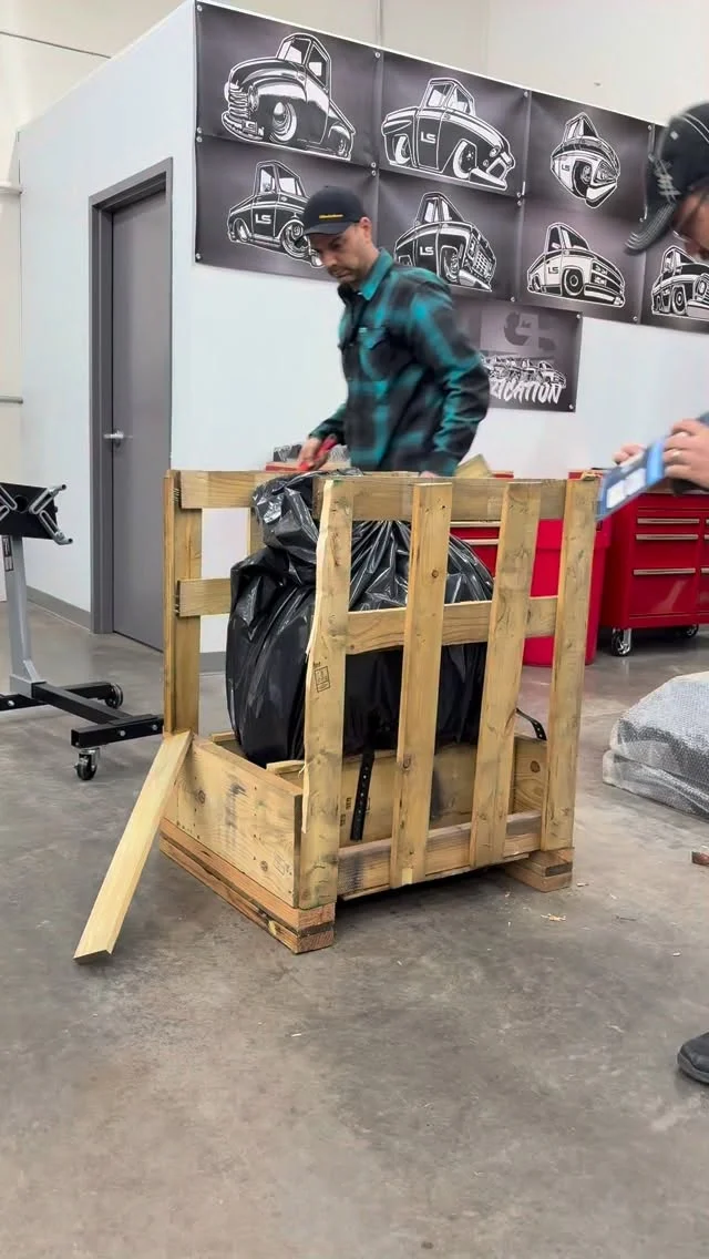 It all started with this truck‼️Now it’s getting the heart it deserves.
Our 383 stroker just showed up and we’re cracking the crate with you guys 🔥The ’51 Chevy Kalinda isn’t just another build, it’s where LS Fabrication began.
And this next chapter is going to hit different.Let’s open it up 🤙#lsfab #kalinda #51chevy #383stroker #blueprintengines