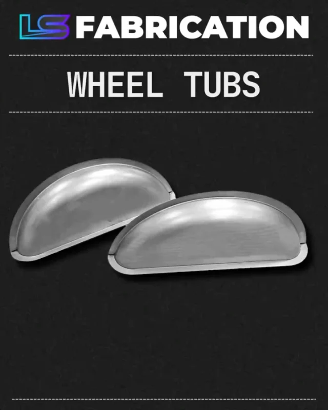 LS Fab Universal Wheel Tubs are built for the builders who don’t cut corners — stamped from 16-gauge steel and designed to fit your classic truck like they were always meant to be there.3” or 5” wide. Bolt it, weld it, rivet it — your build, your rules.And with 31 five-star reviews? The results speak for themselves. ⭐⭐⭐⭐⭐👉 Grab yours today! #WheelTubs #TruckBuild #ClassicTruck #RestoMod #BuildSeason